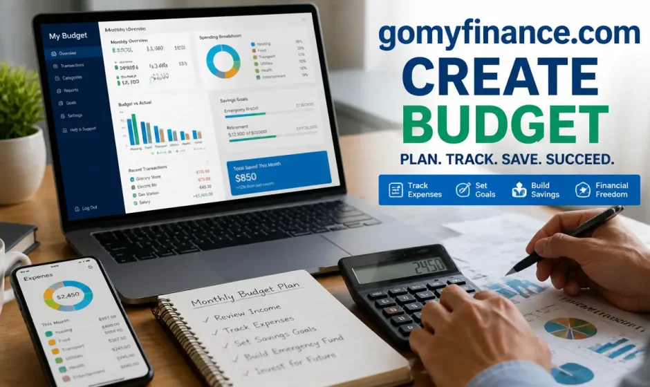 gomyfinance.com create budget